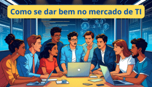 Supere as maiores dúvidas do mercado de TI com estratégia, preparação e mentalidade de crescimento contínuo para acelerar sua carreira.