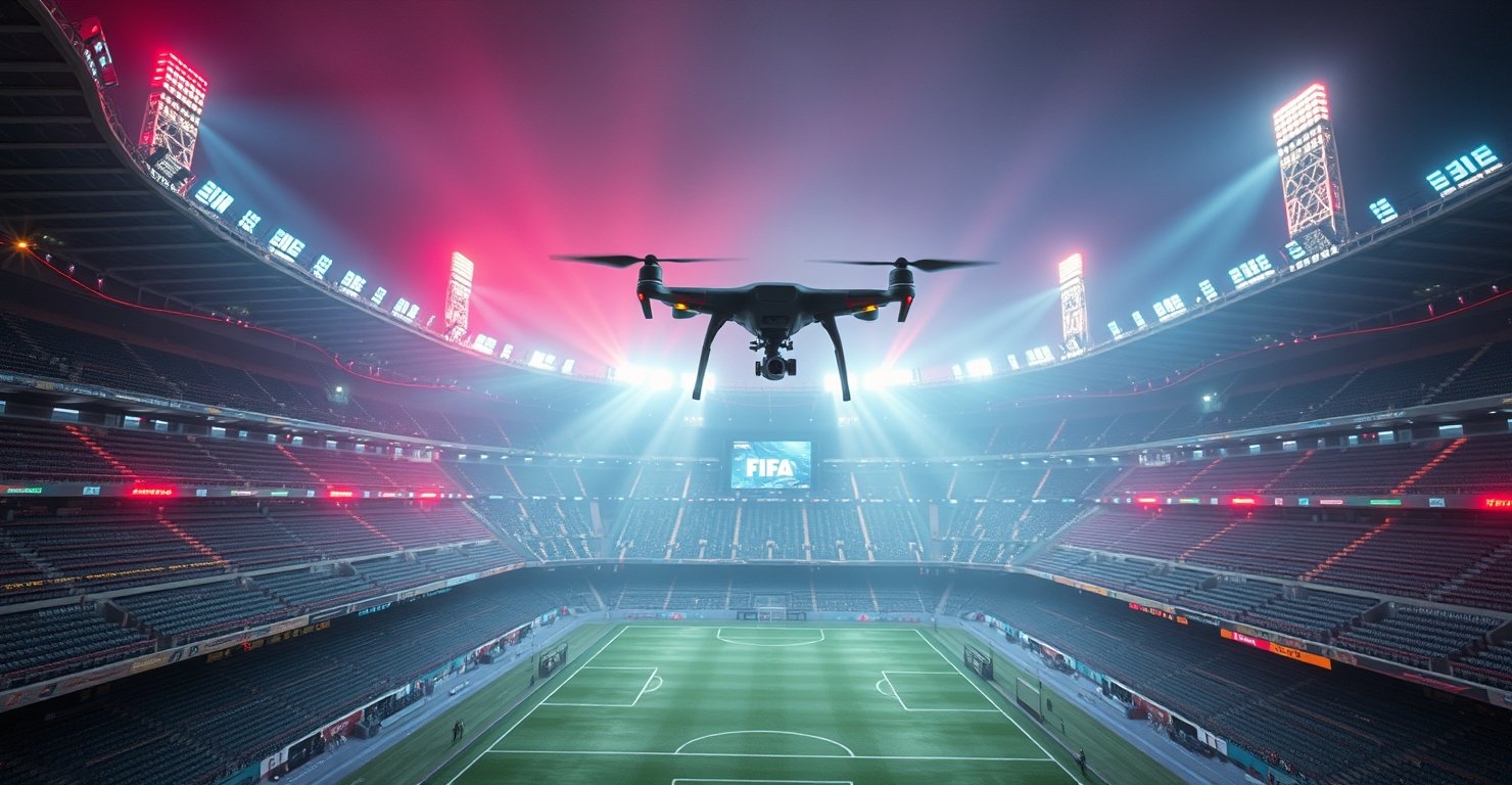 Tecnologia contra drones na segurança da Copa do Mundo